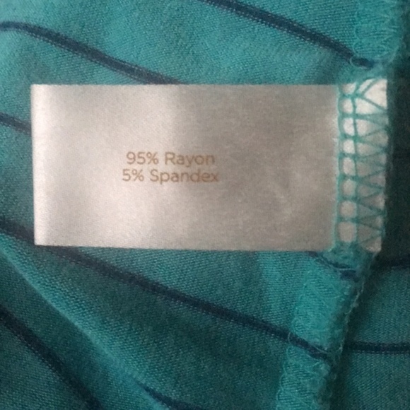 raglan sleeve striped t-shirt dress size small - Picture 2 of 5